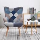 Trieste Patchwork Accent Chair additional 2