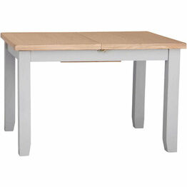 Elberry 1.2m Butterfly Extending Table Grey